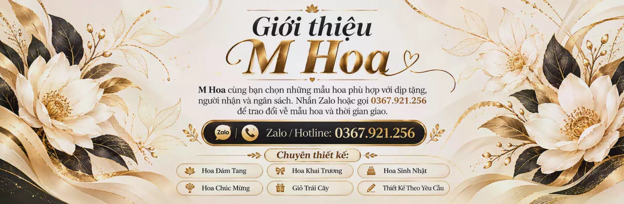 Ảnh bìa Shop hoa tươi Xã Bình Châu Hồ Chí Minh - Hoa gửi trao, tình ở lại